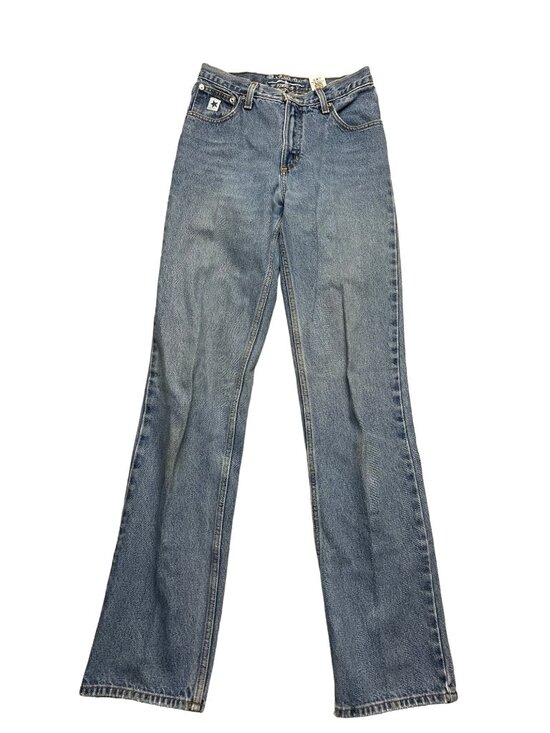 Rockies Denim - Vintage Rockies Slim Jeans Medium Wash Slim Straight Leg Extra Long 5 XLONG 90s
